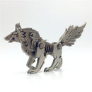 3D Metal Model Chinese Zodiac Dinosaurs western fire dragon  DIY Assembly models Toys Collection Desktop For Adult Children