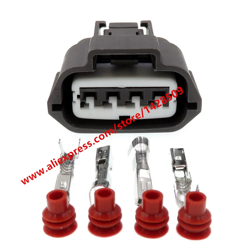 1 Set 4 Pin Waterproof Ignition Coil Plug MAF Connector Female 6189-0781 For Nissan Mazda Mitsubishi