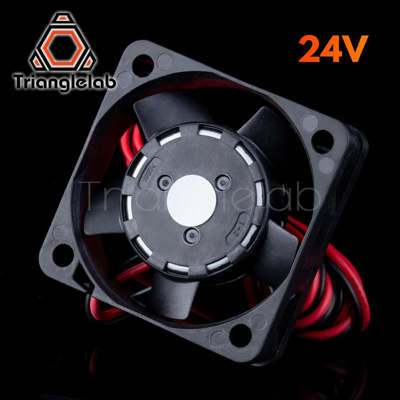 R Trianglelab 3D Printer Part DC 12V/24V 2P 4010 40*40*10mm Brushless Fan Cooler 4010s Cooling Fan with 100mm cable