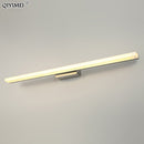 led mirror light stainless steel AC85-265V Modern Wall lamp bathroom lights 40cm 60cm 80cm 100cm 120cm wall sconces apliques