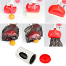 NICEYARD 2 In 1 Pet Outdoor Pick Up Excreta Cleaner with 1 Roll Decomposable Poop Bgs Dog Pooper Scoop Shovel Pet Accessories