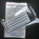 100pcs Clear Self-adhesive Sealing Plastic Bags Gift Jewelry Packaging Bag Candy Packing Resealable Cookie Packaging Bags