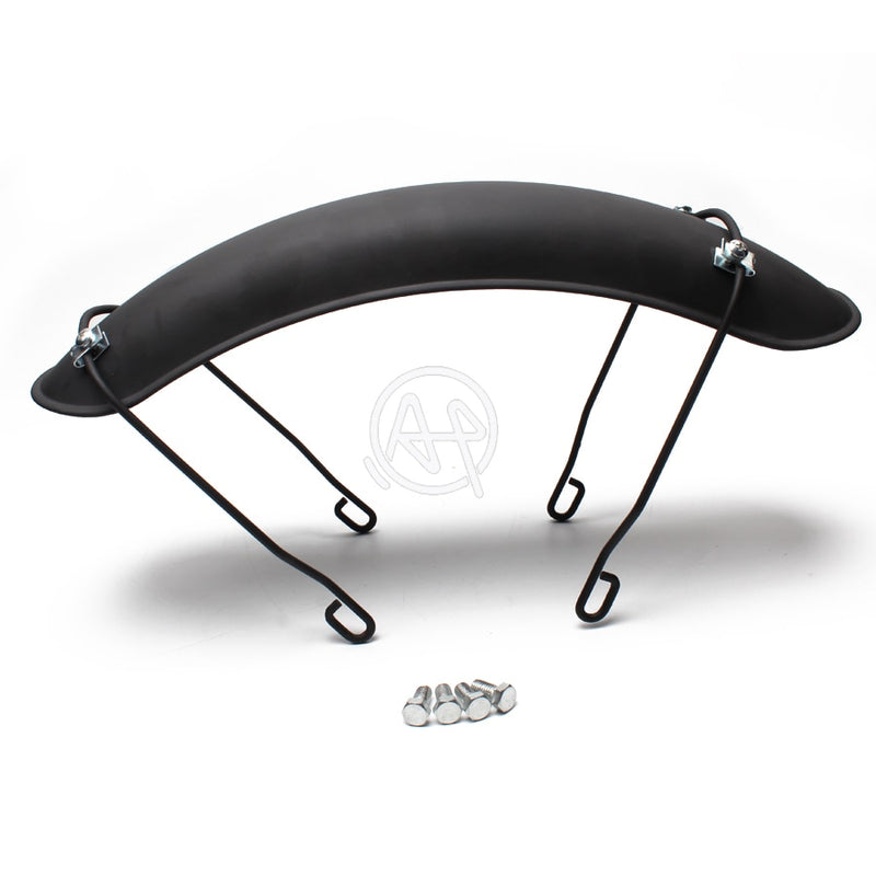 1set Motorcycle Retro Front+Rear Black Metal Fender Mudguard for Vintage Harley BOB BOBBER