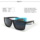 OLEY Polarisierte Herren Sonnenbrillen Marken-Designer Retro Quadratische Sonnenbrille Accessoires Unisex Fahrbrille Oculos de Sol Y6625