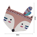 Nordische Kinderzimmer Deko Tiere Fuchs Bär 3D Wandsticker für Kinderzimmer Wandsticker Tiere Nordischer Fuchs Feder Wandsticker