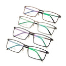 Gmei Optical LF2022 Metal Full-Rim Frame Eyeglasses for Women and Men Eyewear Spectacles