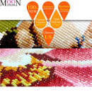 MOONCRESIN Diamond Painting Cross Stitch Jesus & Sheep Diy Diamond Embroidery Full Square & Round Diamond Mosaic Decoration Gift