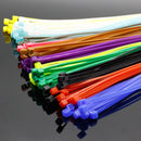 100Pcs/pack 4*200mm width 2.7mm Colorful Factory Standard Self-locking Plastic Nylon Cable Ties,Wire Zip Tie