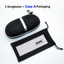 HBK 2019 Ultralight Square Titanium Polarized Sunglasses Rimless Driving Pilot Sun Glasses Oculos De Sol UV400 Gift PM0074