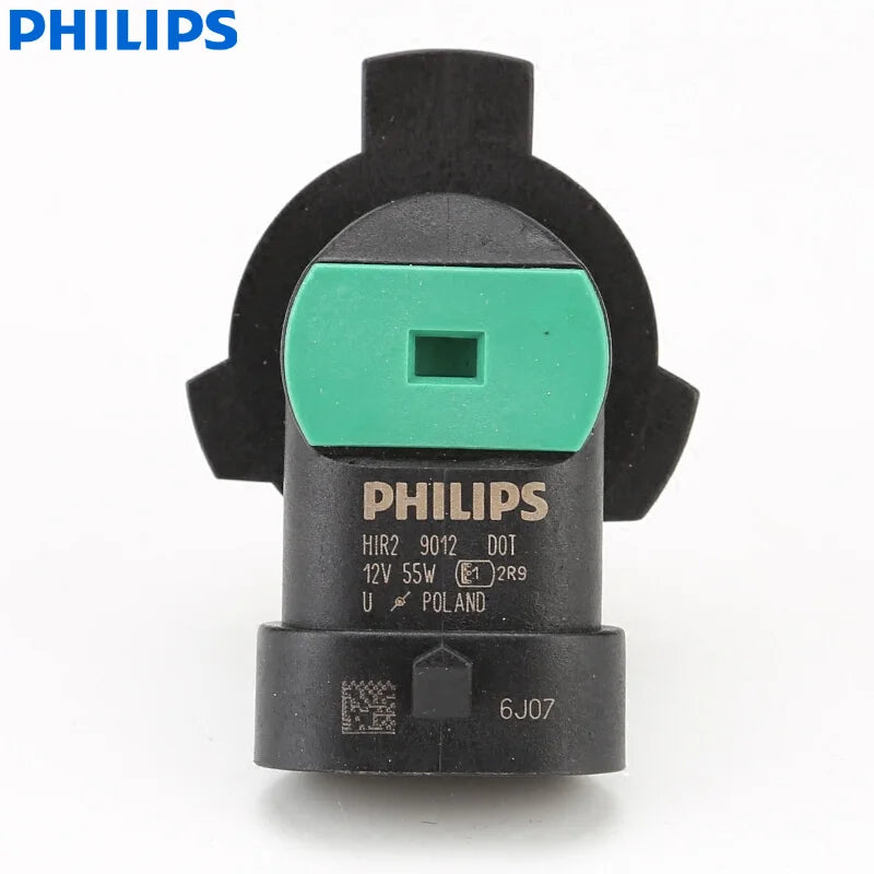 Philips Vision HIR2 9012 12V 55W PX22d 9012C1 +30% Bright Original Light Car Halogen Headlight Standard Auto Lamp (Single)