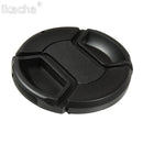 37 40.5 43 46 49 52 55 58 62 67 72 77 82mm Camera Lens Cap Snap-on Cap Cover With Anti-lost Rope For Nikon Canon Camera Lens