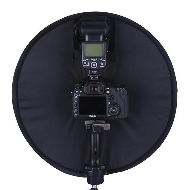 R-45 Professional Ring Speedlight  Softbox Round Style Flash Light Shoot Soft box Foldable Soft Flash Light Diffuser