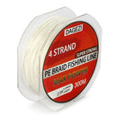 DAGEZI Super Strong 4 strand 300M/330YDS 100% PE Braided Fishing Line 10-80LB Multifilament Fishing Line Carp Fishing Saltwater