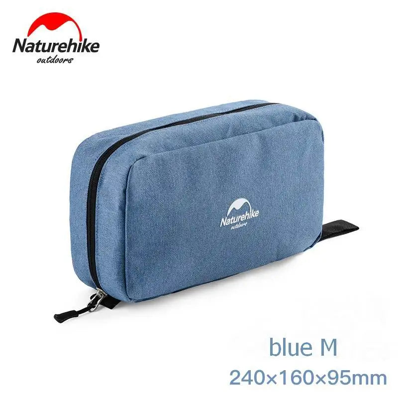 Naturehike Toiletry Bag Sorting Cosmetic Combo Dry Wet Waterproof Washing Bag Toiletry Kit Travel Organizer Camping Make Up S M