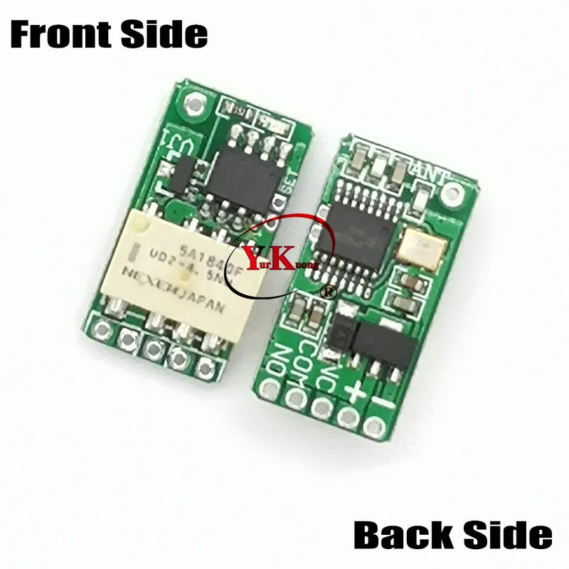 Trigger button Power Saving Mini Relay Contact RF Wireless Switches3.7v4.2v5v6v7.4v9v12v 433 Smart Home Small Tiny Remote Switch