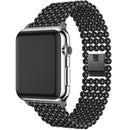 Armband für Apple Watch 38mm 40mm 42mm 44mm 41mm 45mm 49mm Perlen Metallarmband iWatch Armband Serie 3 4 5 6 7 SE 8 Ultra