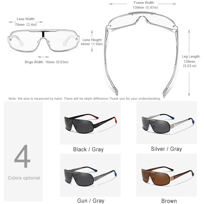 3PCS Combined Sale KINGSEVEN Brand Design Silver Frame Sunglasses Men Polarized UV Protection Oculos De Sol