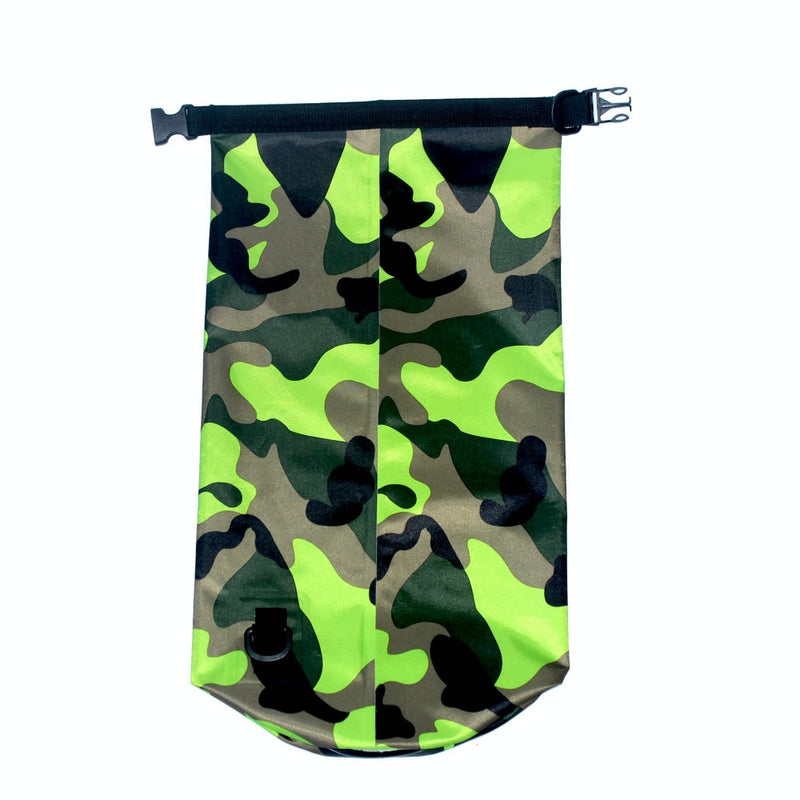 Waterproof Swimming Bag Dry Sack Camouflage Colors Fishing Boating Kayaking Storage Drifting Rafting Bag 2L 5L 10L 15L 20L 30L