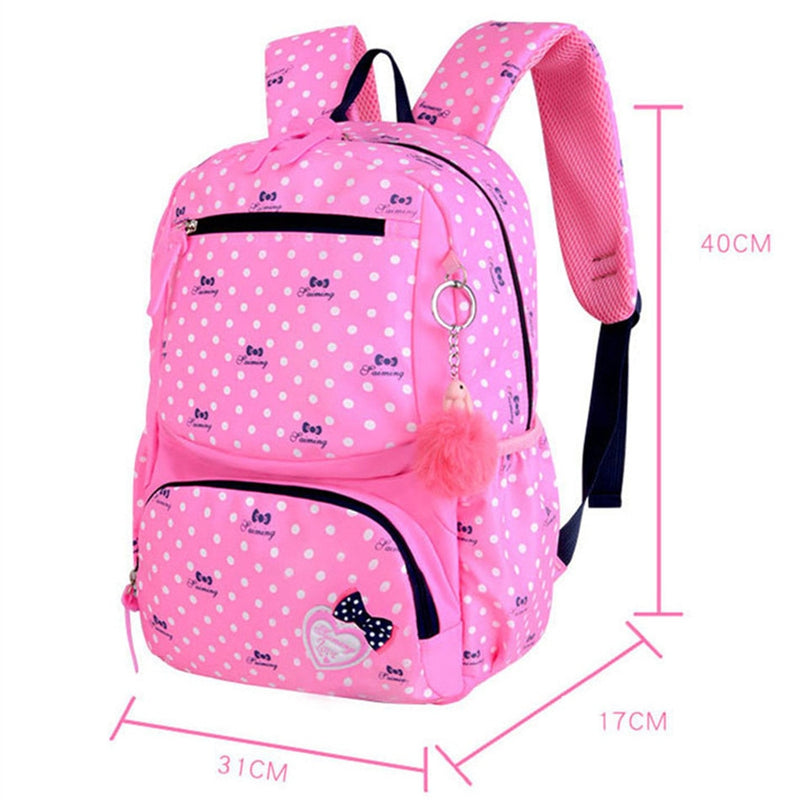 3pcs/set Printing School Bags Backpacks Schoolbag Fashion Kids Lovely Backpack For Children Girls School bag Student Mochila sac