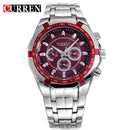 Top-Marken-Luxusuhr CURREN Casual Militär-Quarz-Sportarmbanduhr Vollstahl Wasserdicht Herrenuhr Relogio Masculino