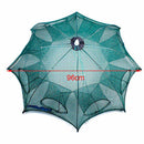 Folded Portable Hexagon 4/6/8/12/16 Hole Automatic Fishing Shrimp Trap Fishing Net Fish Shrimp Minnow Crab Baits Cast Mesh Trap