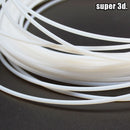 3D Printer 8M PTFE Tube PiPe For V5 V6 J-head Hotend Bowden Extruder 1.75mm 3mm Filament ID 2mm 3mm 4mm Part