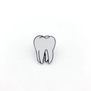 Cartoon Teeth Enamel Brooch Medical Organ Expressions Alloy Badge Denim Shirt Bag Pin Jewelry Accessories Gifts For Friends