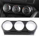 For Mazda CX-3 CX3 Dashboard mid console  Gear Shift Frame Air Conditioning AC Vents Steering Wheel Panel speaker Cover Trim