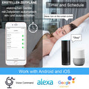 Remote Control Blind Shutter Tuya Smart Life EU WiFi Curtain Touch Switch Voice Control by Google Home Alexa echo App Timer