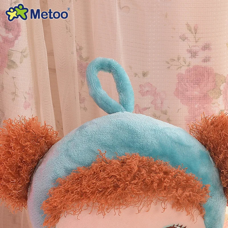 Metoo Doll Cute Cartoon Girls Baby Soft Plush Stuffed Toys Kawaii Sweet Animals For Kid Children Christmas Birthday Gift