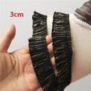 1.9cm/3cm/3.8cm 5yards Black/Gold Thread +Beige /White Cotton Tassel Curtain Fringe Household Accessories Tassel Lace Trim X374
