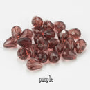 60/70PCS 8/10mm Crystal Tear Drop Shape Beads for Jewelry Making Waterdrop AB Glass Beads Loose Jewellery Beads DIY Bracelets