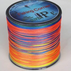 Braided fishing line 500m Multi Color Super Strong Japan Multifilament PE braid line 10 20 30 40 60 80 100LB