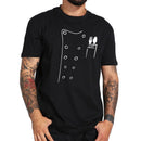 Chef T shirt Fake Suit Cook Printed Tees Cotton Funny Summer Top High Quality Loose O-neck T-shirt EU Size