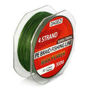 DAGEZI Super Strong 4 strand 300M/330YDS 100% PE Braided Fishing Line 10-80LB Multifilament Fishing Line Carp Fishing Saltwater