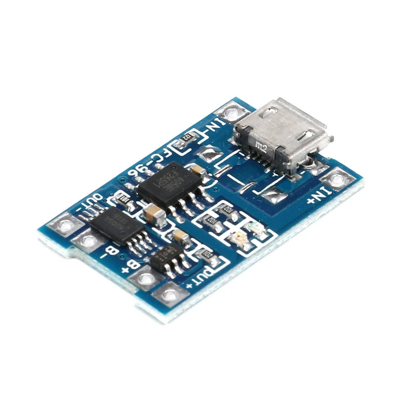 5V 1A Micro USB 18650 Lithium Battery Charging Board Charger Controller Module Protection Dual Functions Charge Control New