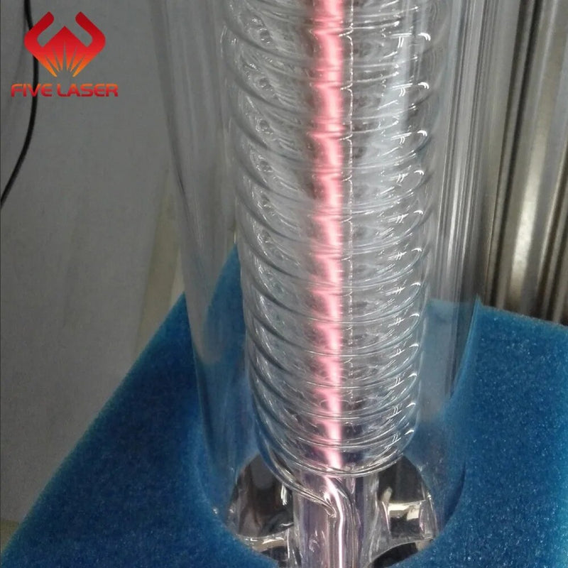 High quality SPT laser tube 40w laser power 720mm length and metal head for desktop laser engraving machine