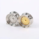 Wheel Rim Hub Tuning Mini Keychain Key Chain Keyring Key Ring Pendent JDM Hellaflush Zinc Alloy Car Truck TE37 CVT MB Design
