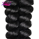 Lydia 1PCS Loose Wave To Braid No Weft Nature Black 1B