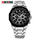 Top-Marken-Luxusuhr CURREN Casual Militär-Quarz-Sportarmbanduhr Vollstahl Wasserdicht Herrenuhr Relogio Masculino