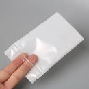 Hot Sale 50/100Pcs Round Hanging Hole White / Clear OPP Plastic Poly Bags Multi Option Packing Poly Bag Self Seal Zipper Plastic
