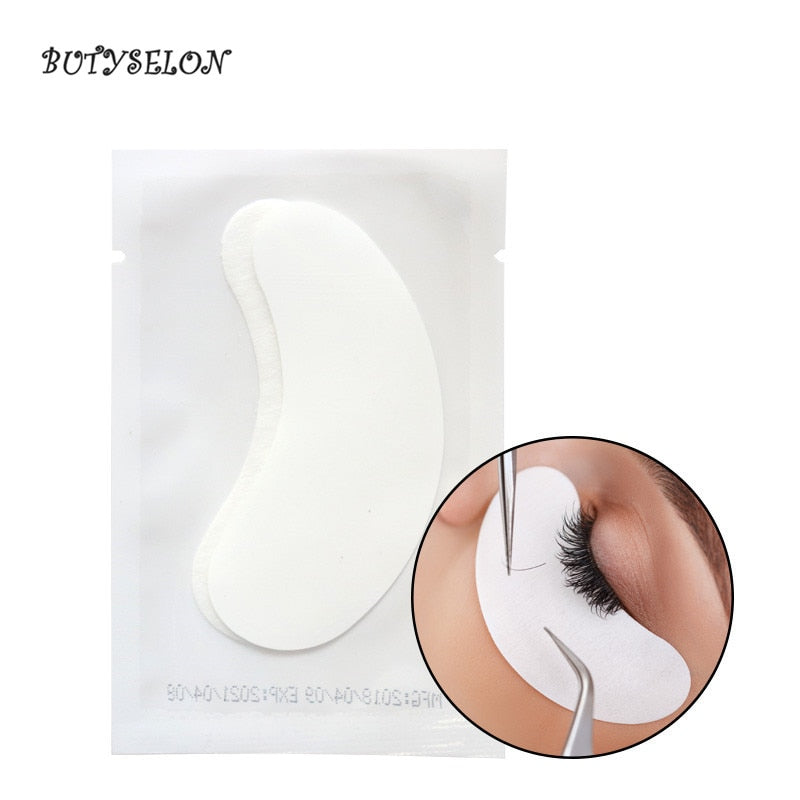 50/100/200 Pairs Under Eye Pads New Design Eye Gel Patches Lint Free Eyelash Pad for Lash Extensions Beauty Eyes Makeup Tools