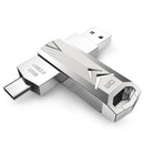 DM PD098 USB-Flash-Laufwerk 32GB OTG Metall USB 3.0 Pen Drive Key USB-Stick Typ C High-Speed Pendrive Flash-Laufwerk Speicher USB-Stick