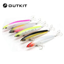 OUTKIT High Quality 1pcs Thrill Stick Fishing Lure 12/17g Sinking Pencil Long casting Shad Minnow Artificial Bait Pike Lures