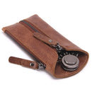 CONTACT'S 100% Genuine Leather Key Wallet Men Car Key Holder Zipper Keys Case Top Quality Male Man Housekeeper Keys Organizer