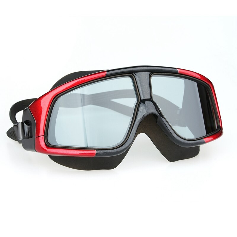 COPOZZ Swimming Goggles Comfortable Silicone Large Frame Swim Glasses Anti-Fog UV Men Women Swim Mask Waterproof