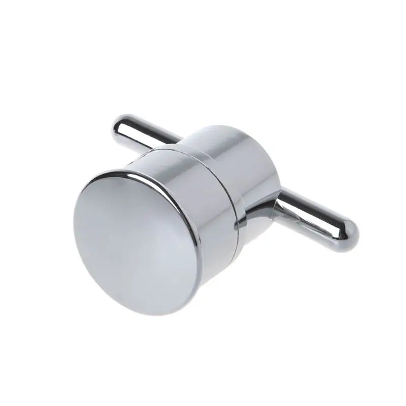 OOTDTY 1PCS Electroplated Plastic Single Hole Shower Door Knob Handle For Interior Furniture Shower Cabin Home Hardware