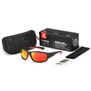 KDEAM Unbreakable TR90 Sport Sunglasses Men Excellent Outdoor Driving Glasses Suit for Any Face Shades KD712