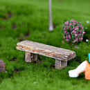 Hot Bench Resin Figurine Micro Landscape Diy Home Kawaii Room Decor Miniature Fairy Garden Decoration Accessories Modern Figure