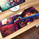 CS GO Gamer Mouse Pad Durable Non-slip Keyboard Mouse Mat Hyper beast AWP Boyfriend Best Gift Overlock Edge Big Gaming Mouse Pad